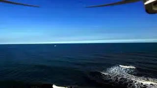 drone flight over Jackie's beach whitburn