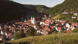 From above: Wiesensteig by Drone | Cute little village in the south of Germany