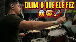Nada pode falar um adorador 🔥 - Drum cover 