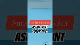 Asian paint Tractor Emulsion Shyne Color Code #7441 #colors #paint
