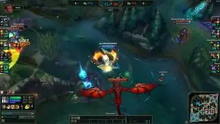 INSANE GALIO ULTIMATE 1x9 TEAM FIGHT IRON ADVANCED GAMEPLAY LOW ELO