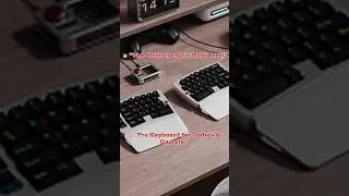 🧠Best Ergonomic Custom Keyboard 2025 | QK Alice Duo Split Kit Review | New Tech & Gadgets 2025 |