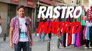 Mercado del Rastro en Madrid