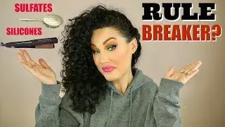 CURLY HAIR RULES I DON'T FOLLOW 😱| The Glam Belle