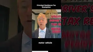 Principal Residence Tax Exemption #shorts