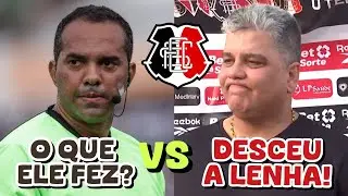 Marcelo Cabo Culpa Arbitragem por empate do Santa Cruz contra o Maguary 
