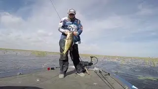 Jeff Sprague Lands Two Kicker Bass on Lake Okeechobee