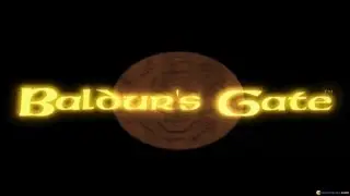 Baldur's Gate gameplay (PC Game, 1998)