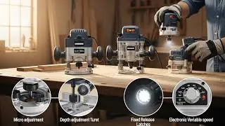 Wood Router Machine Review &ndash; Precision Cutting Power  Wood Work World