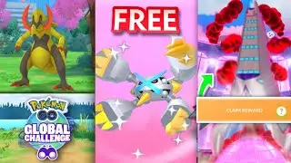 Get Free Dynamax Pokemon through *Field Research* | New steel skyline event in pokemon go 