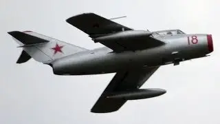 4Kᵁᴴᴰ Mikoyan Gurevich MiG-15UTI Norwegian Airforce Historical Squadron @Danish Airshow Aalborg 2018