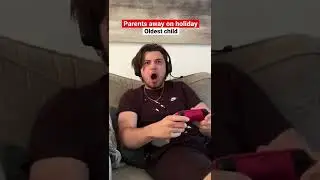 Parents away on holiday! Middle child problems😭 | The Famileigh (TikTok)