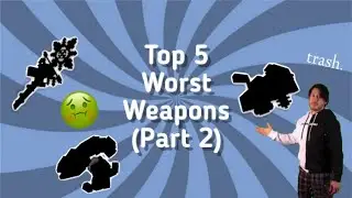 Top 5 Worst Weapons! | Part 2 | Pixel  Gun 3D