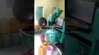 Tanzania Sunflower Oil Press Machine | Guangxin YZYLXQ130 Combined Oil Mill #oilextractionmachine