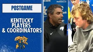 Kentucky players and coordinators react to 56-34 loss to Tennessee