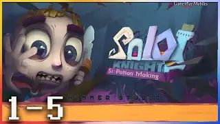 Solo Knight - Gameplay Walkthrough - Floors 1-5 ( First Boss Fight )
