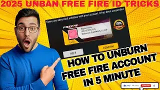 UNBAN FREE FIRE ID 101 % REAL😱 TRICK #freefire #tricks #tips #ffidunban #freefireidunban #viral #ff