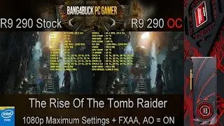 AMD R9 290 Reference Design Stock VS Overclocked | i7 5960X 4.5GHz