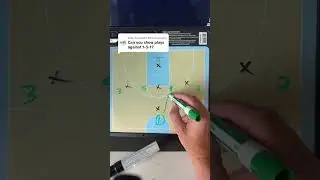 How to attack a 1-3-1 defense!