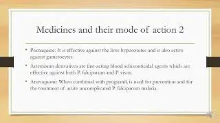 Drugs used in Malaria #pharmacology #drugfacts