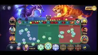 BEST EARNINGS APP// DRAGON VS TIGER// LIVE WIN AND 100% SAFE APP//🤑🤑