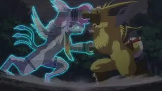 LAMORTMON FIRST APPEARANCE |Manticoremon animation debut| Thetismon graces us w/ her presence again