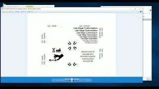 Dynamic Text Overlay for Variable Data Printing