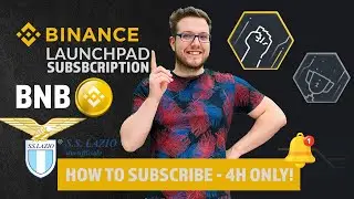 Подписка на токен болельщика Binance Launchpad SS Lazio ОТКРЫТА! Как подписаться &ndash; всего 4 часа!