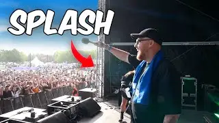 ZARBEX AUF DER BÜHNE 🤩 INTERVIEWS & PRAKTIKUM als BÜHNENTECHNIKER | IRL vom SPLASH 2025 🔥
