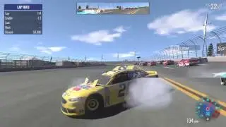 Nascar Heat Evolution Crash Compilation : Talladega Edition