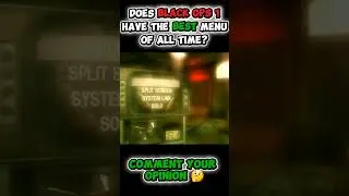 Does Black ops 1 have the best menu of all time?? #blackops #gaming #bo1 #cod