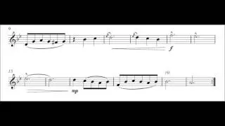 Wandering (Chris Lawry) Bb Clarinet & Piano [from Scenes from a Parisian Cafe]