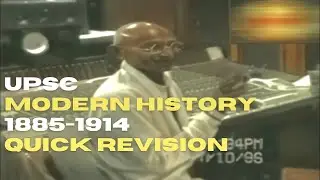 🔥 The Ultimate UPSC Revision Hack is Here | Modern History part-1 (1885-1914)