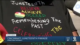 Cincinnati celebrates its 37th annual Juneteenth parade