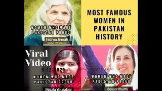 Women Who Made Pakistan Proud|| Most Famous Women In Pakistan History