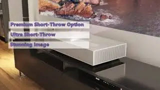Top 5 Best 4K Laser Projector Review/ Ultra Short Throw Projector / Laser Tv