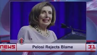 Nancy Pelosi Slams Trump Over Capitol Security Responsibility!