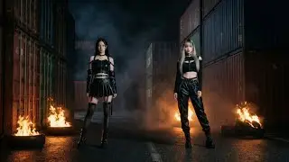POWER UP MY HEART - T2L | Official AI Music Video (K-Pop/Rock/HipHop Style)