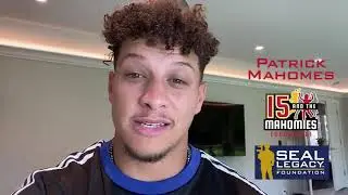 Patrick Mahomes Preview for the SEAL Legacy Foundation Memorial Day Virtual Tribute.