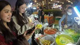AWESOME! Cambodian Street Food Tour! Phnom Penh City - Cambodia Food Market Collection 2025