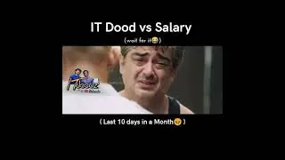 Salary Day WhatsApp Status || Dood vs Salary || IT doodz