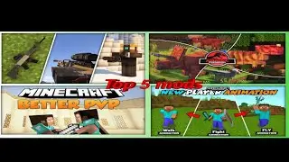 Top 5 mods l Top 5 mods for crafting and building