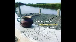 🇩🇰Bork Vikinghavn with viking reenactment and handcraft