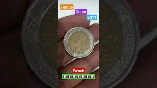 2 Euro 2011 France Coin #ytshorts #coins
