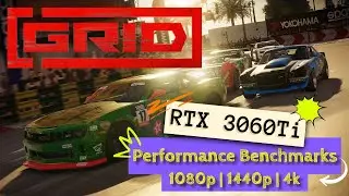 GRID RTX 3060 Ti Benchmarks 1080 / 1440 / 4K [TUF GAMING RTX 3060 Ti OC 8G]