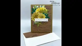 Stampin Up//Abundant Beauty Decorative Masks//Fruitful Blessings//Joy of Christmas DSP//Thank You
