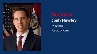 Josh Hawley: The Conservative Leading the War on Big Tech | US Senator Biography