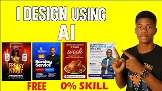 How to Create Stunning Designs Using AI | Free AI Tools Tutorial for Beginners (2025)