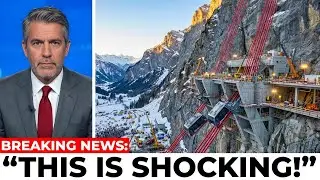 How Europe&rsquo;s Engineers Built The Steepest Cable Cars Ever on Alpine Cliffs