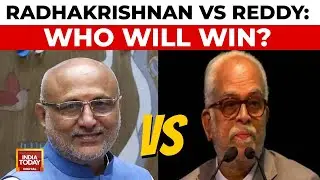India's Vice Presidential Election: NDA's CP Radhakrishnan & India Bloc's B Sudarshan Reddy